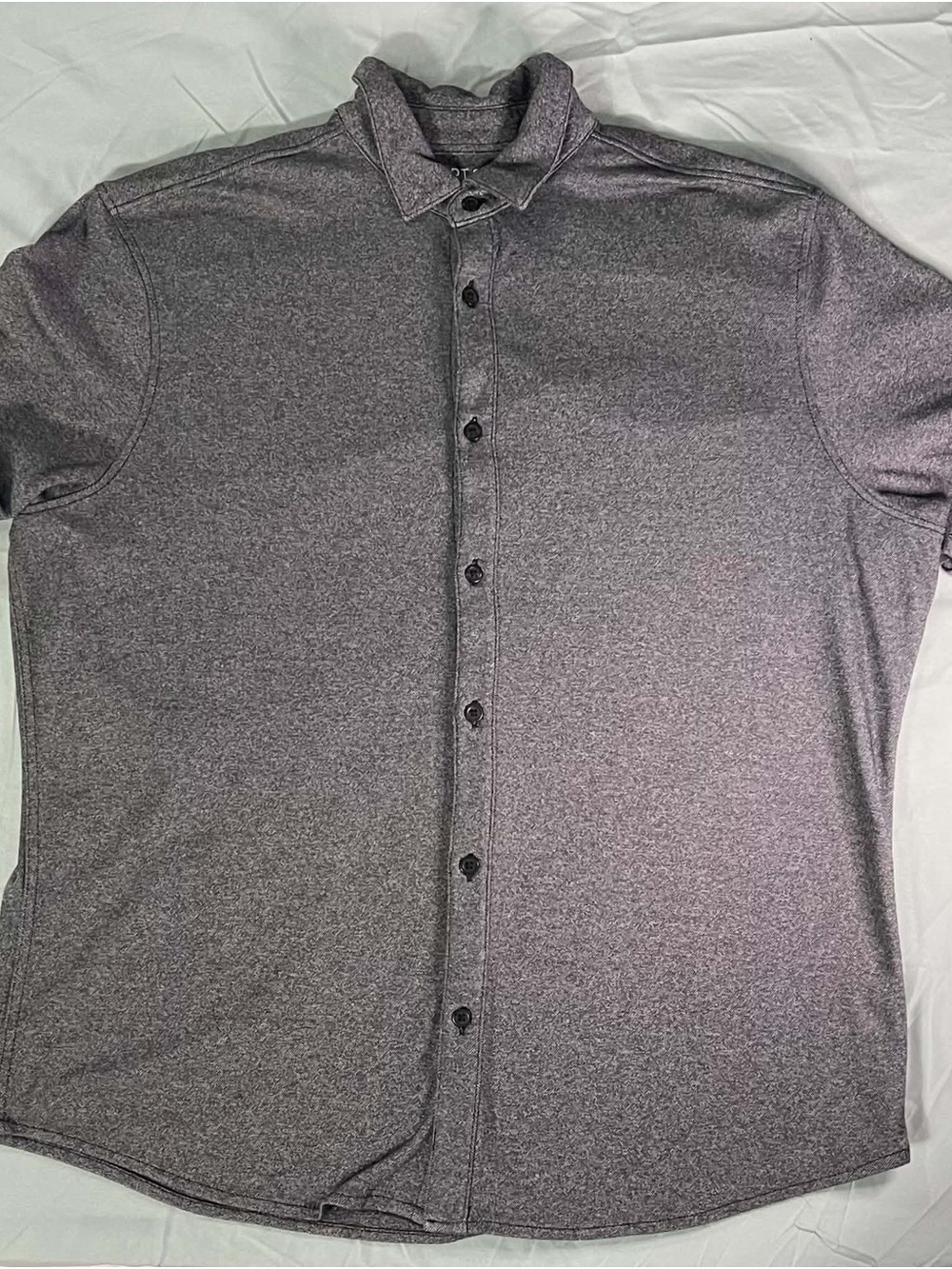 Apt. 9 Men's Charcoal Heather Button-Down Shirt